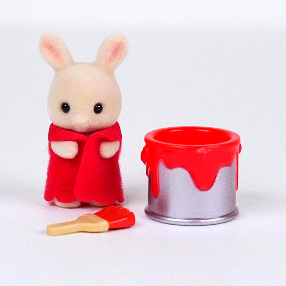 Calico Critters Sylvanian‎ Families BB-13 Milk Rabbit Baby - Crafts Series
